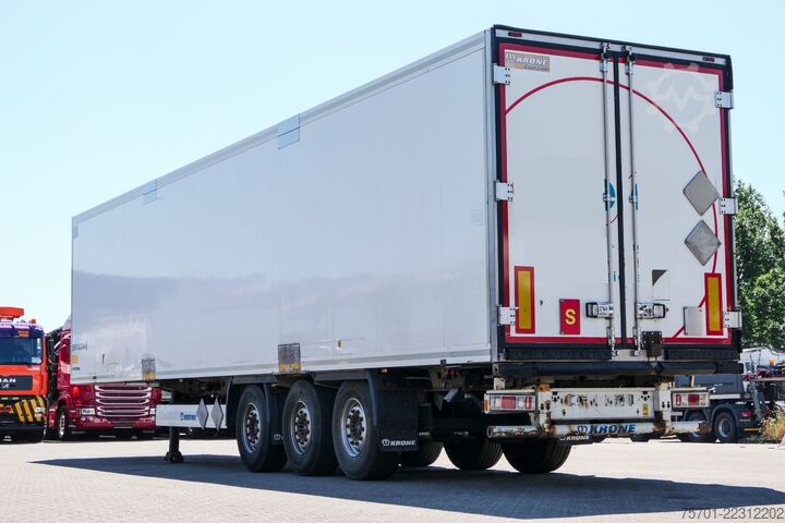 Reefer semitrailer KRONE SD Kühlkoffer Carrier Bi-Temp Doppelstock