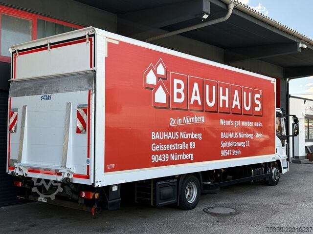 Box van IVECO EuroCargo ML75E21 Motorbremse Tempomat 7,25m+LBW
