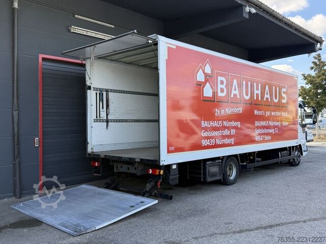 Box van IVECO EuroCargo ML75E21 Motorbremse Tempomat 7,25m+LBW