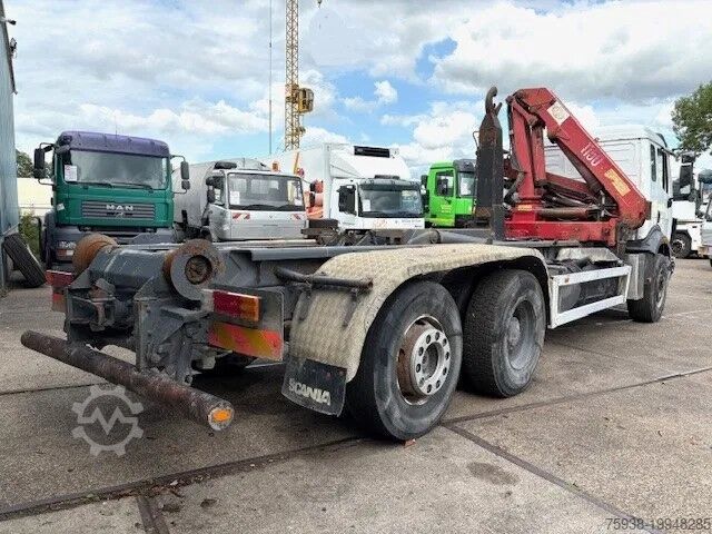System för krokarm Mercedes-Benz SK 2527 6x2 HOOK-ARM SYSTEM WITH HMF CRANE (V6 ...