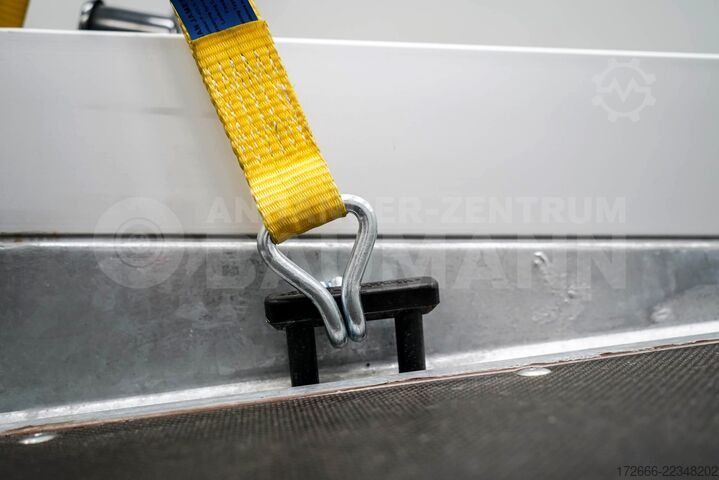Süllyesztett pótkocsi Vezeko HUSKY CAR FB 35.39 | E-PUMPE | RAMPE 394X187X10CM 3500KG ABSENKER