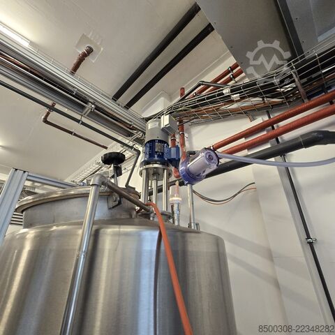 Roostevabast terasest mahuti 600 L propellerseguriga, kaalutehnika & ATEX-anduritega INOX STOC600RWP