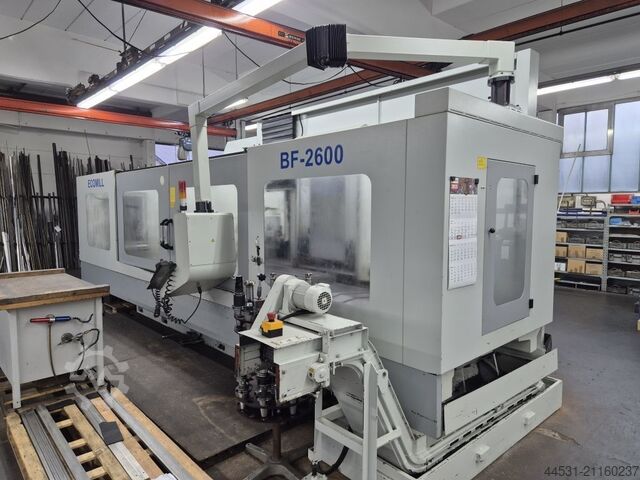 Yatak tipi freze makinesi Iberimex Ecomill BF 2600