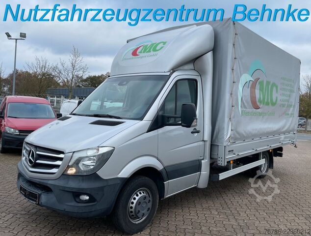 カーテンサイダーバン MERCEDES-BENZ Sprinter 519 CDI Pritsche/ AC/ org. KM