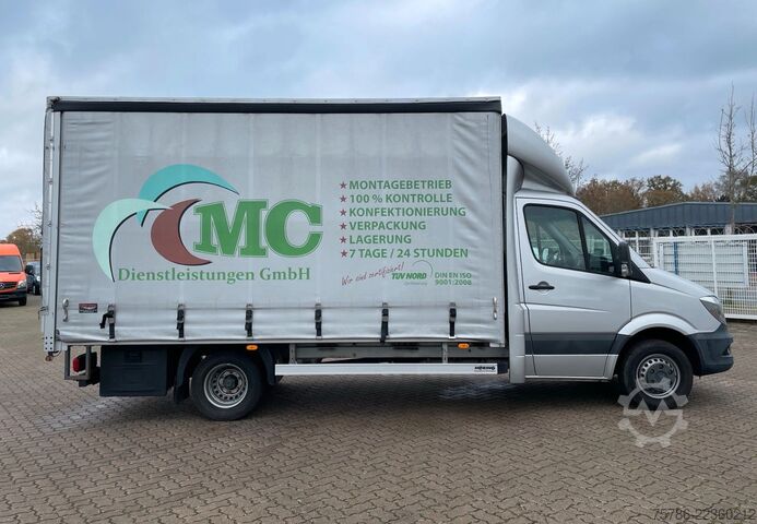 カーテンサイダーバン MERCEDES-BENZ Sprinter 519 CDI Pritsche/ AC/ org. KM