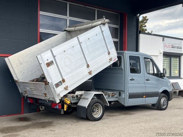 Tipper van MERCEDES-BENZ Sprinter 516 CDI Doka 3-Sitzer Klima AHK 3,5t