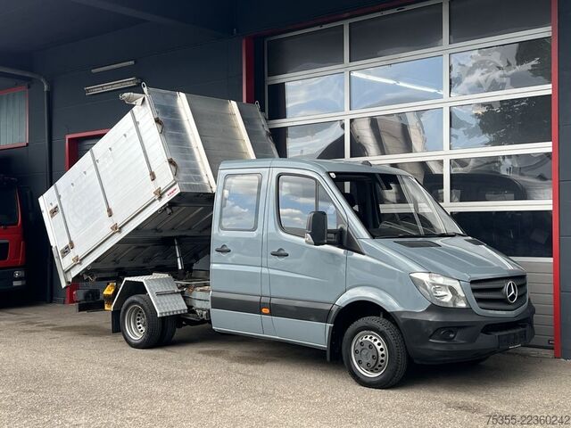 Tipper van MERCEDES-BENZ Sprinter 516 CDI Doka 3-Sitzer Klima AHK 3,5t