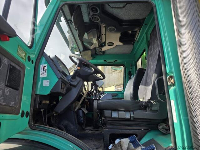 Kamyon şasisi UNIMOG U5000 4x4 Chassis, Standklima, 4374/45