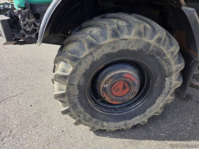 Kamyon şasisi UNIMOG U5000 4x4 Chassis, Standklima, 4374/45