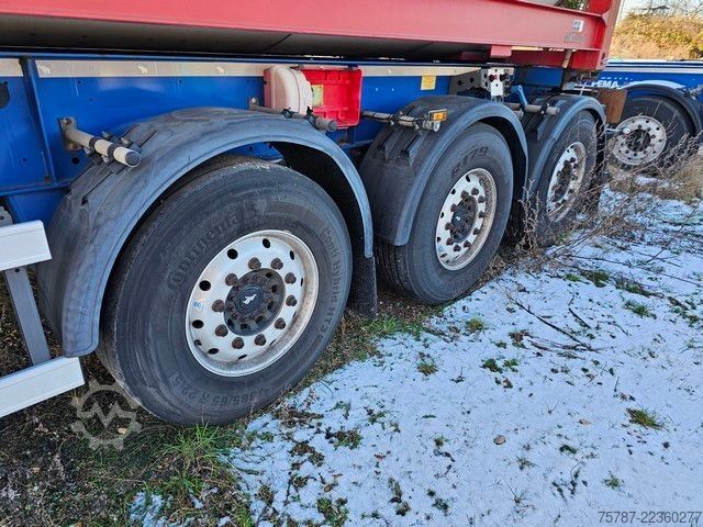 Değişebilir kasalı yarı römork SCHMITZ CARGOBULL 20" Tankconatinerchassis + Tankcontainer
