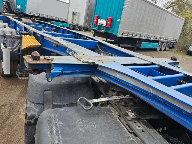 Değişebilir kasalı yarı römork SCHMITZ CARGOBULL 20" Tankconatinerchassis + Tankcontainer