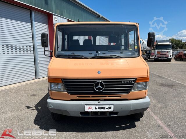 Pick-up furgons MERCEDES-BENZ 614D Vario*Pritsche*DoKa*192Tkm*AHK