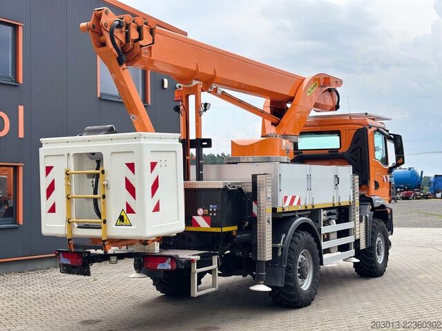 Plate-forme élévatrice sur camion MAN MAN TGM 13.290 4x4 BB Palfinger P300 KS