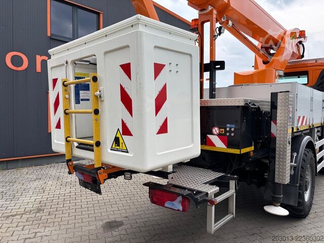 Plate-forme élévatrice sur camion MAN MAN TGM 13.290 4x4 BB Palfinger P300 KS