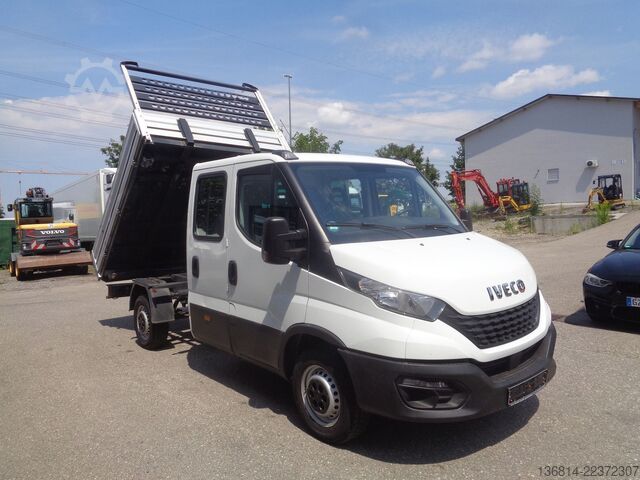 Damperli panelvan IVECO Daily Doka 35S14 Doka Kipper Klima AHK 7-Sitzer