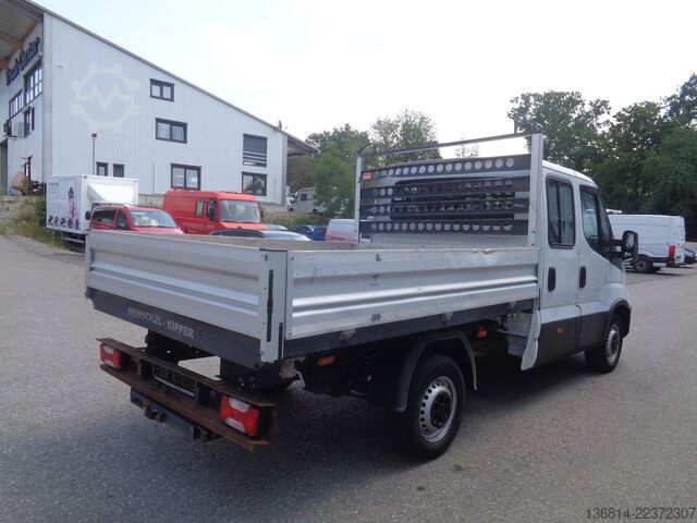 Damperli panelvan IVECO Daily Doka 35S14 Doka Kipper Klima AHK 7-Sitzer