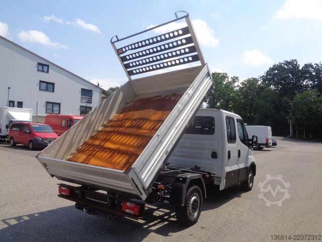 Damperli panelvan IVECO Daily Doka 35S14 Doka Kipper Klima AHK 7-Sitzer