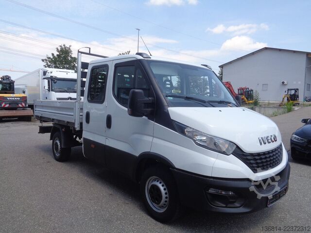 Damperli panelvan IVECO Daily Doka 35S14 Doka Kipper Klima AHK 7-Sitzer