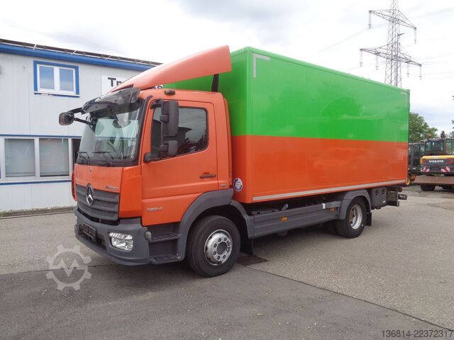 Kutu kamyonu MERCEDES-BENZ Atego 1324 L 5,3 M Klima 2 x AHK Sperre RFK