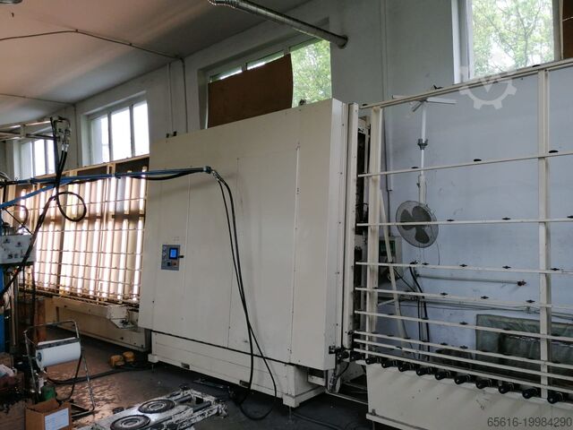 Yalıtım camı üretim hattı gaz dolumu Glastronic Lisec Group MGLP2200