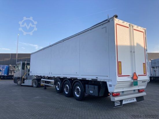 Semitilhenger med walking floor KNAPEN K600 SCHUBBODEN, SEITENTüREN , 87M³, LIFTACHSE, ALU-FELGEN,  6MM