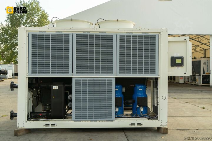 Kühler Used Aircooled chiller Trane CGAM070 186.8 KW. 2017 yom