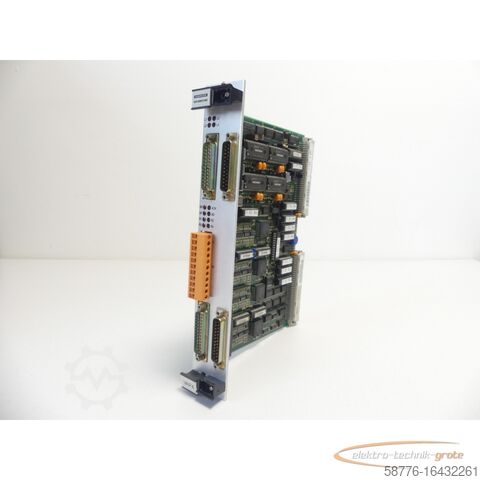 Gildemeister component Gildemeister VAP4 / VAP 4 AES 1 / 0.881.051-2 Karte SN 5899090