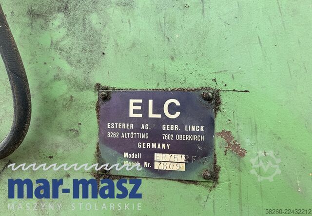 Mesin pengupas kulit kayu ELC ESTERER ER 7512 F12
