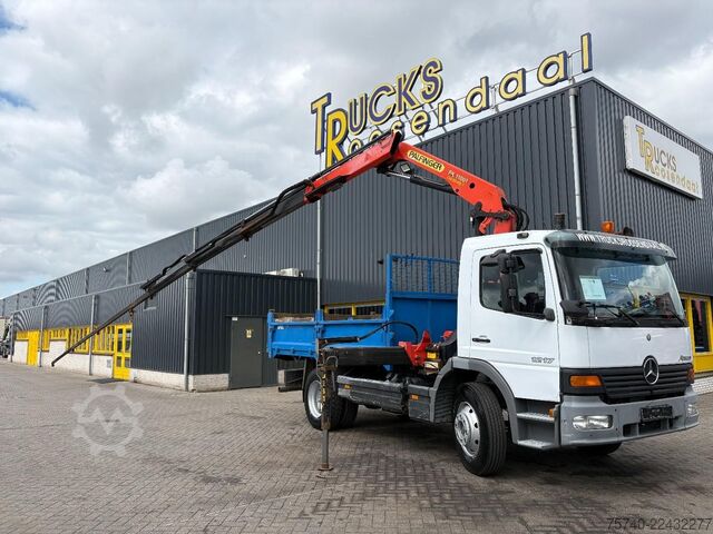Kranbil Mercedes-Benz ATEGO 1217 + PALFINGER PK 11001 - 7 X EXT. + TI...