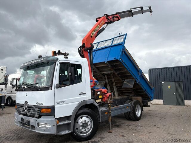 Kranbil Mercedes-Benz ATEGO 1217 + PALFINGER PK 11001 - 7 X EXT. + TI...