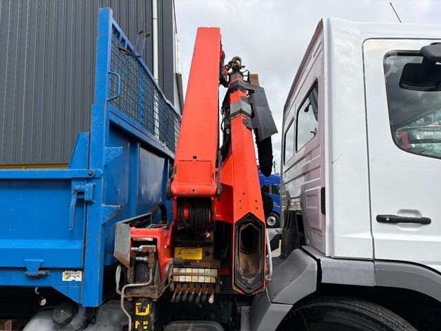 Tipper med kran Mercedes-Benz ATEGO 1217 + PALFINGER PK 11001 - 7 X EXT. + TI...
