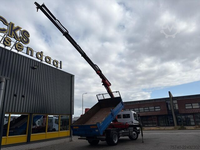 Tipper med kran Mercedes-Benz ATEGO 1217 + PALFINGER PK 11001 - 7 X EXT. + TI...