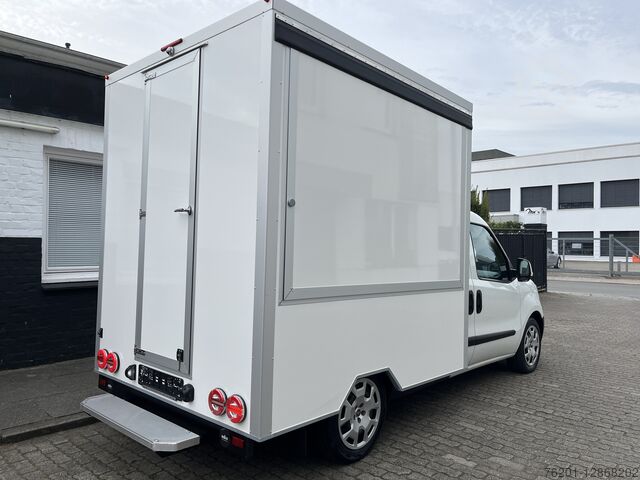 Καρότσι πωλήσεων / φορτηγό τροφίμων Fiat Doblo 1.6D Foodtruck Verkaufsaufbau Verkaufsfahrzeug