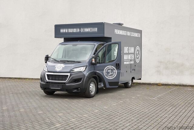 Καρότσι πωλήσεων / φορτηγό τροφίμων Fiat Doblo 1.6D Foodtruck Verkaufsaufbau Verkaufsfahrzeug