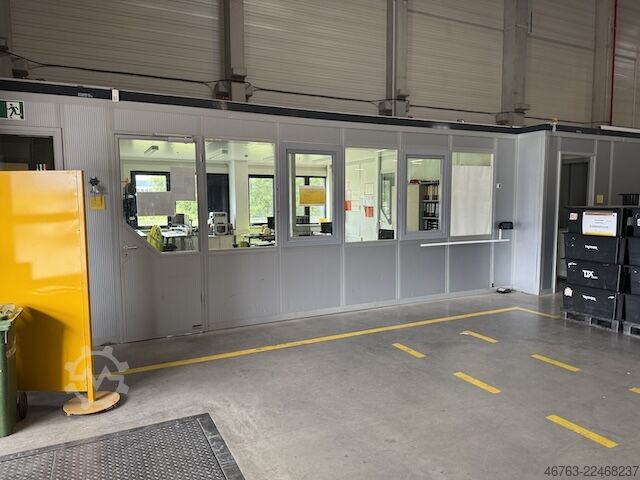 Oficinas en almacén, sistema sala dentro de sala Kleusberg Systemraum Trendline