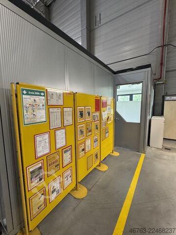 Oficinas en almacén, sistema sala dentro de sala Kleusberg Systemraum Trendline