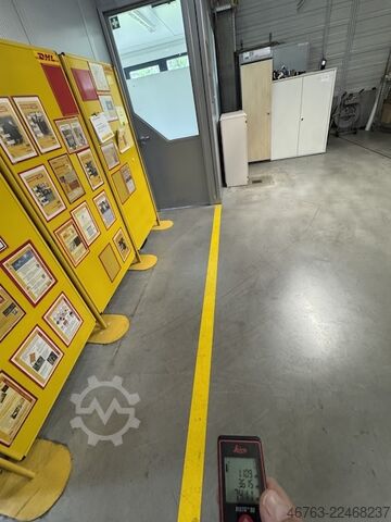 Oficinas en almacén, sistema sala dentro de sala Kleusberg Systemraum Trendline