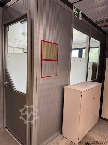 Oficinas en almacén, sistema sala dentro de sala Kleusberg Systemraum Trendline