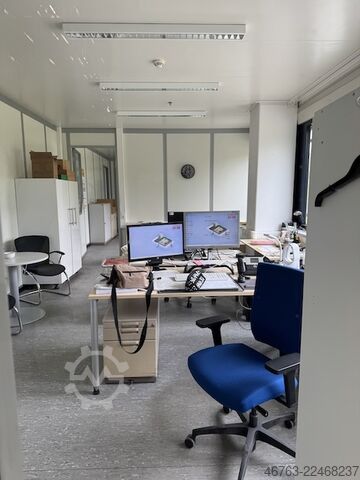 Oficinas en almacén, sistema sala dentro de sala Kleusberg Systemraum Trendline