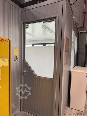 Oficinas en almacén, sistema sala dentro de sala Kleusberg Systemraum Trendline