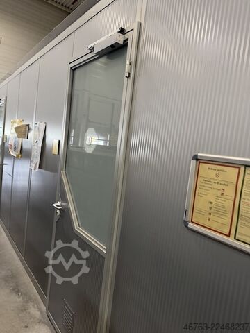 Oficinas en almacén, sistema sala dentro de sala Kleusberg Systemraum Trendline