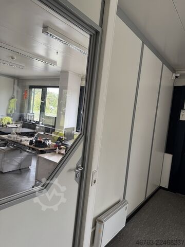Oficinas en almacén, sistema sala dentro de sala Kleusberg Systemraum Trendline