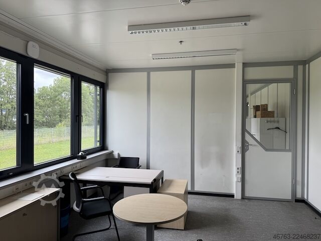 Oficinas en almacén, sistema sala dentro de sala Kleusberg Systemraum Trendline