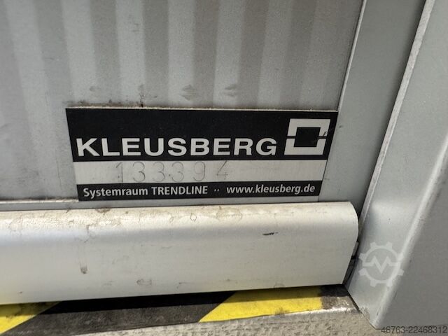 Lagerbüros, Raum-im-Raum-System Kleusberg Systemraum Trendline