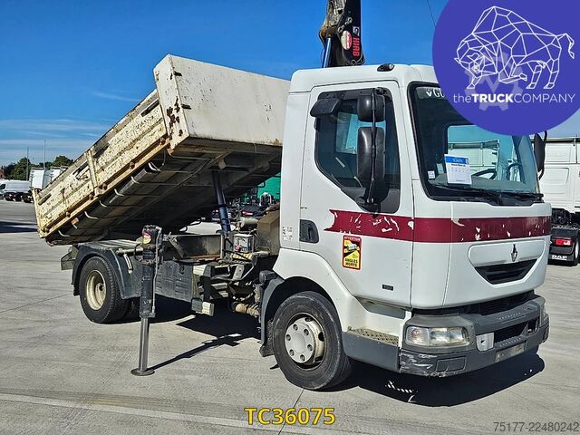 Ανατρεπόμενο φορτηγό Renault Midlum 135