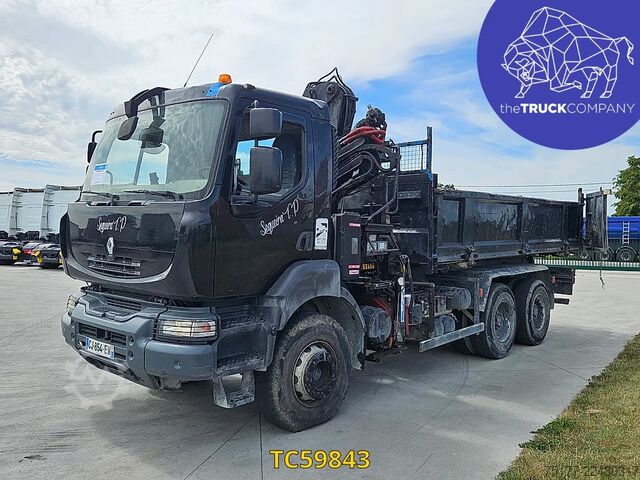 Truk jungkit Renault Kerax 520