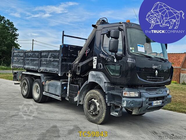 Truk jungkit Renault Kerax 520