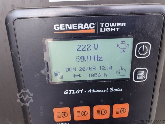 Wieża oświetleniowa Generac V20 Lichtmast / 1.056 h / lagernd
