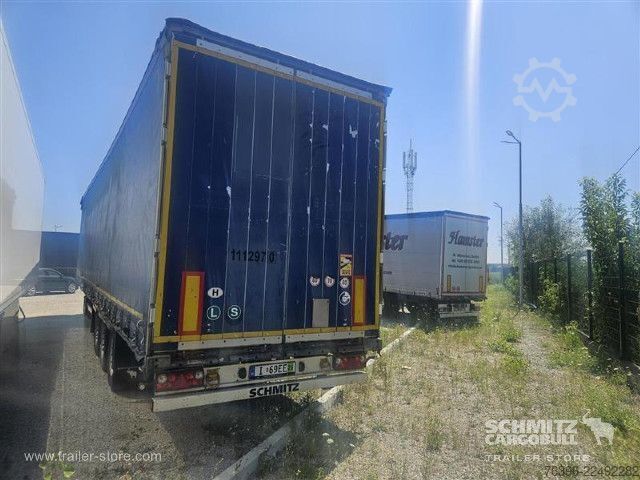 Semirremolque abierto con toldo Schmitz Cargobull Semitrailer Curtainsider Mega