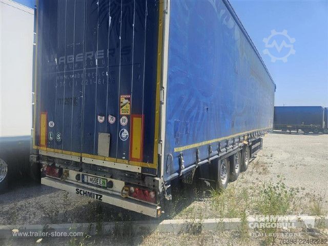 Semirremolque abierto con toldo Schmitz Cargobull Semitrailer Curtainsider Mega